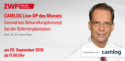 CAMLOG Live-OP im Rahmen des 14. EUROSYMPOSIUMS am 20. September