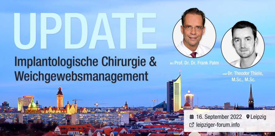 Zwei Top-Implantologiekurse am 16. September 2022 in Leipzig