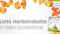 Satte Herbstrabatte mit dem W&H GoodieBook sammeln