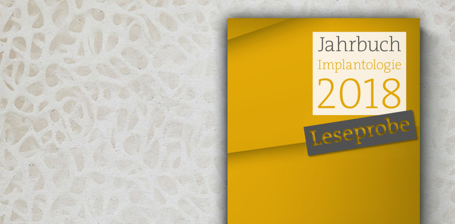 „Jahrbuch Implantologie 2018“ – Leseprobe ab sofort online