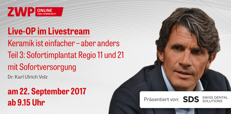 Live-OP: Sofortimplantat Regio 11 und 21 mit Sofortversorgung