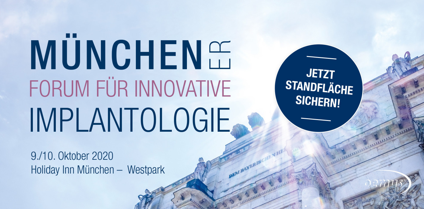 Jetzt letzte Standflächen für das Münchener Forum sichern!