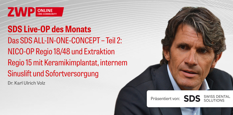 1 CME-Punkt: Live-OP „Das SDS ALL-IN-ONE-CONCEPT – Teil 2“ im Archiv