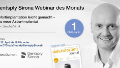 Webinar: Sofortimplantation leicht gemacht – das neue Astra-Implantat