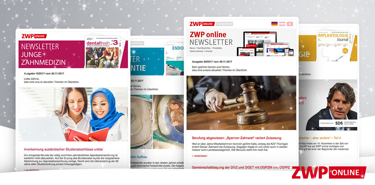 Auch über die Feiertage mit ZWP online informiert