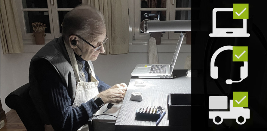 Zirkonzahn produziert weiterhin für den Dentalmarkt