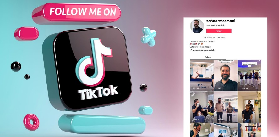 Marketing mit Pfiff: Schweizer Zahnarzt mischt Tiktok dental auf