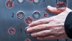 Virusübertragung via Luft 1.000-mal höher als bei Oberflächenkontakt