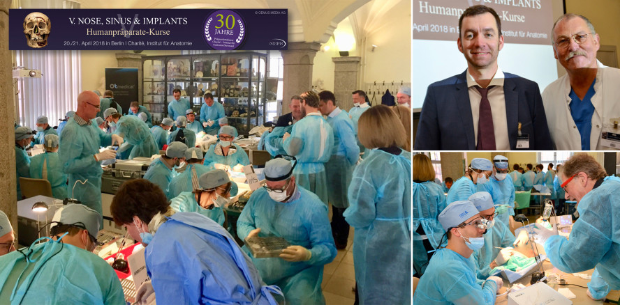 Hochkarätiger, interdisziplinärer Humanpräparate-Kurs in Berlin
