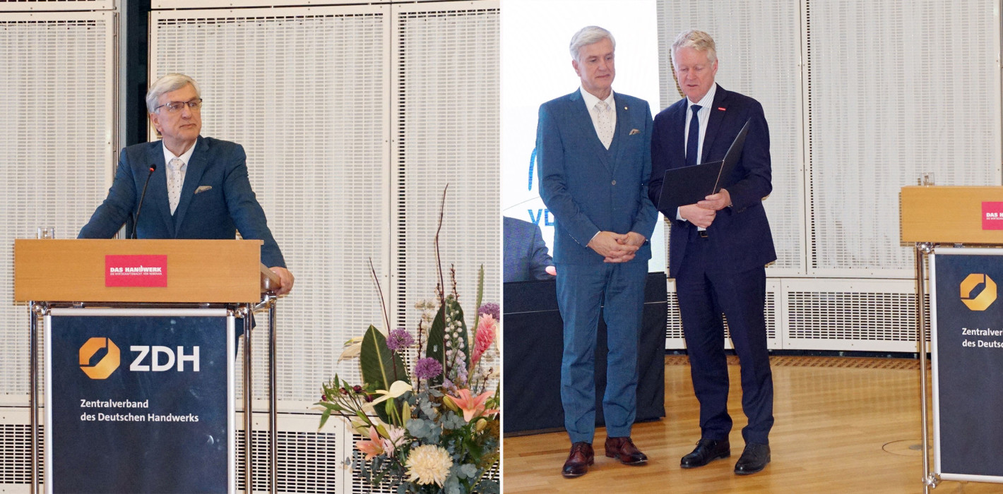VDZI würdigt Walter Winkler mit Ehrenfeier