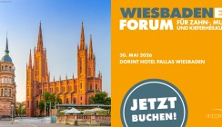 Wiesbadener Forum für Zahn-, Mund- und Kieferheilkunde: Jetzt Beteiligung buchen!
