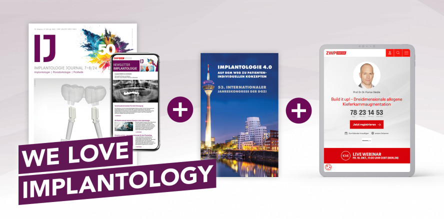 We love implantology: Alles rund ums Fach bei der OEMUS MEDIA AG