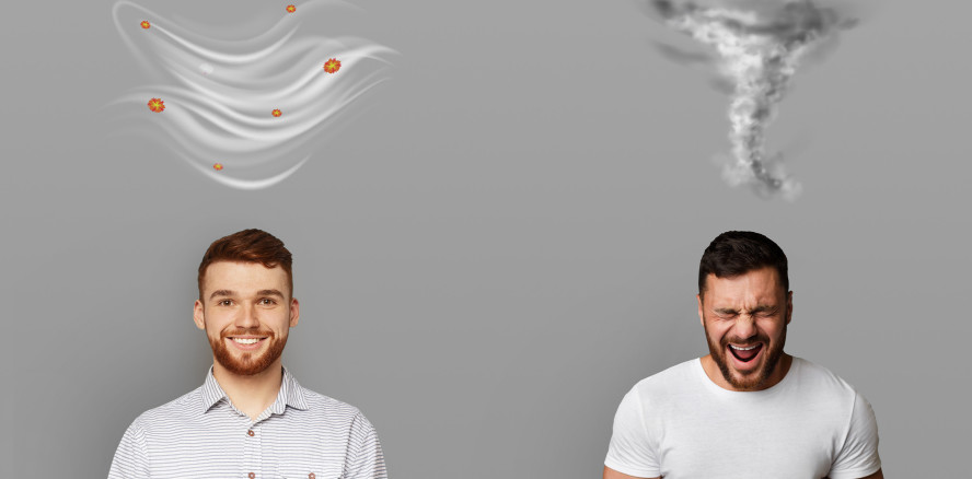 Schlechtes Wetter beeinflusst das Schmerzempfinden