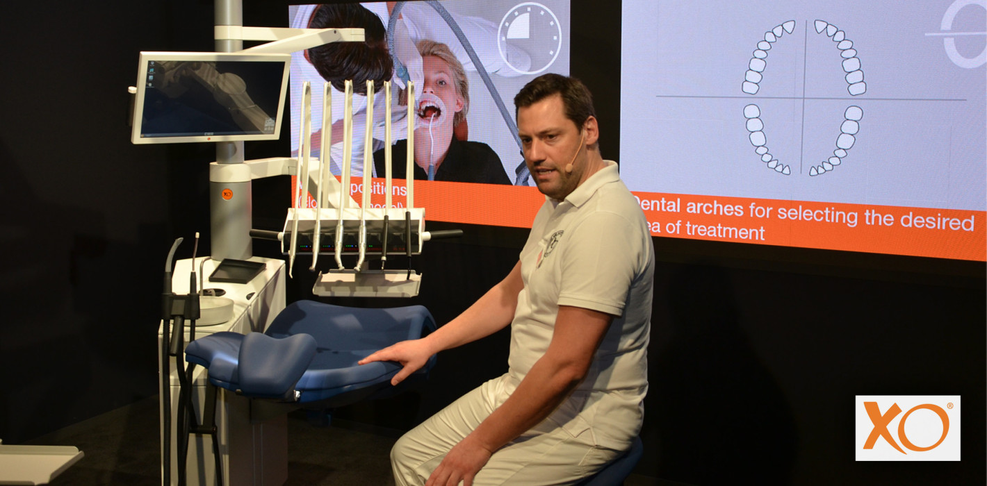 XO CARE glänzt mit ergonomischen Behandlungseinheiten