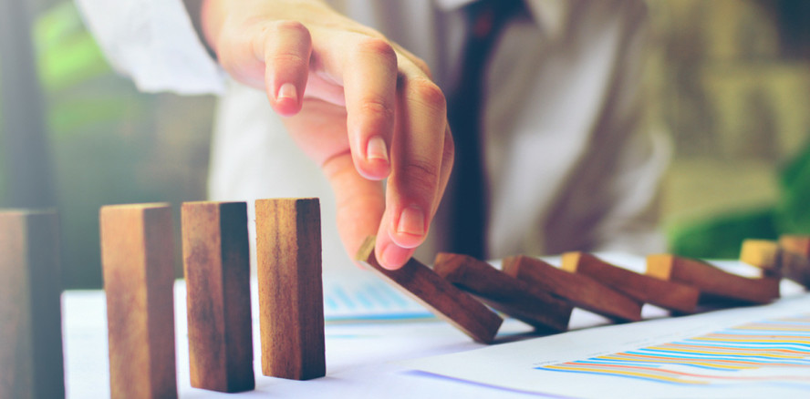 Auf  Veränderungen des Umsatzes reagieren