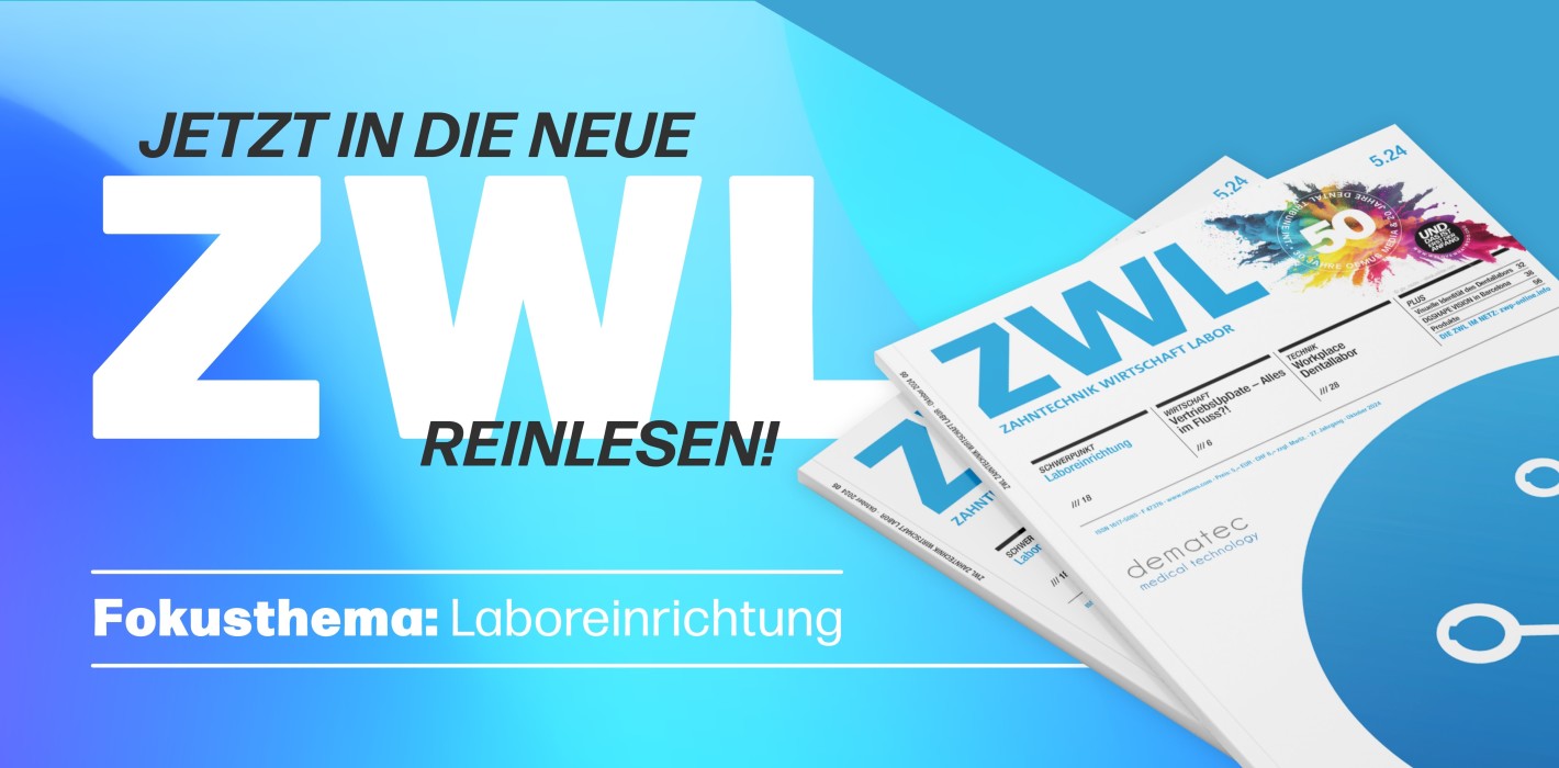 Workplace Dentallabor: neue ZWL im Zeichen der Laboreinrichtung