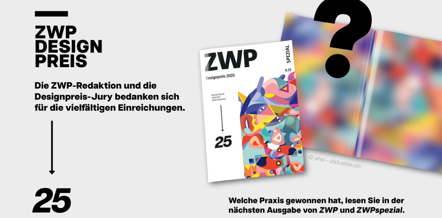 ZWP Designpreis 2025: Siegerpraxis wird am 12. September vorgestellt