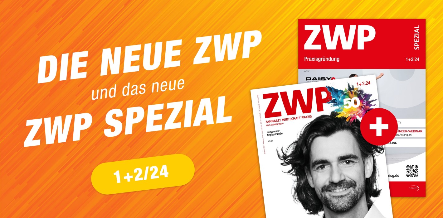ZWP 1+2/24 präsentiert Implantologie und Jubiläum