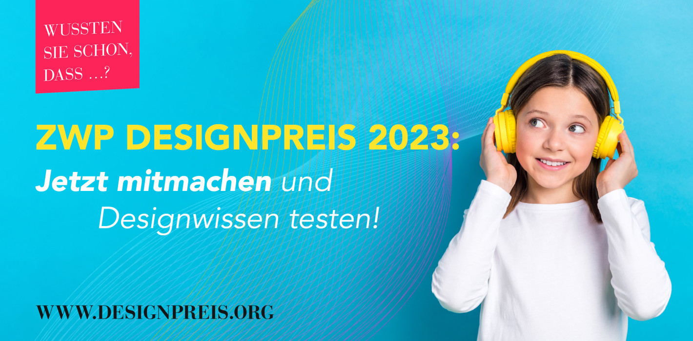 Edutainment-Design: Countdown für ZWP Designpreis gestartet