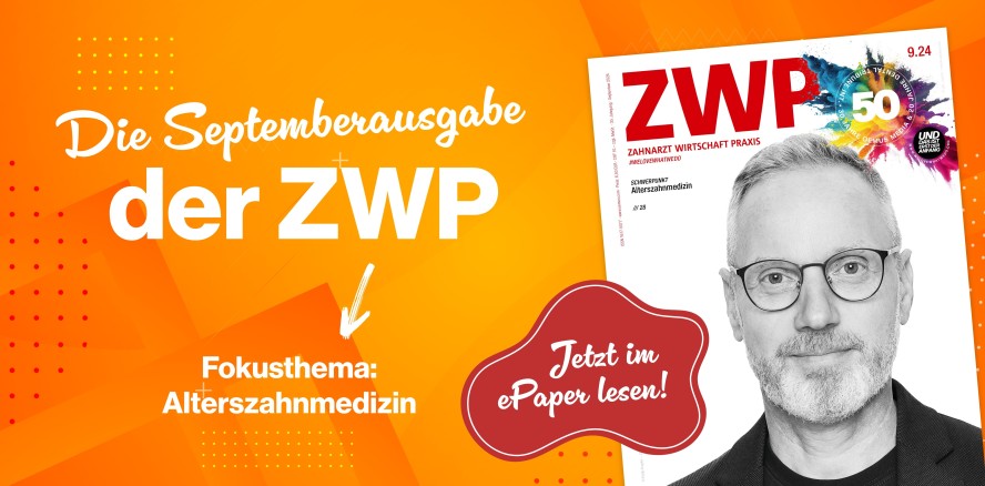 Top-aktuell & wichtiger denn je: ZWP 9/24 taucht in Alterszahnmedizin ein