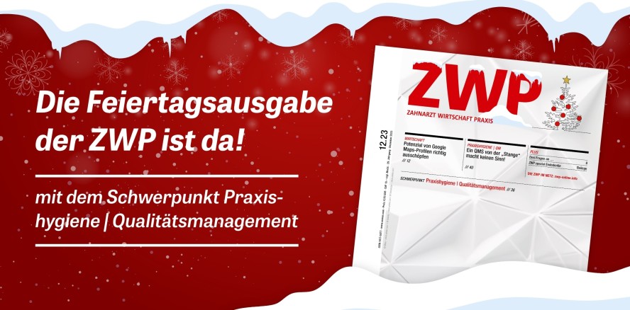 Neue ZWP im Dezember zu Praxishygiene & QM