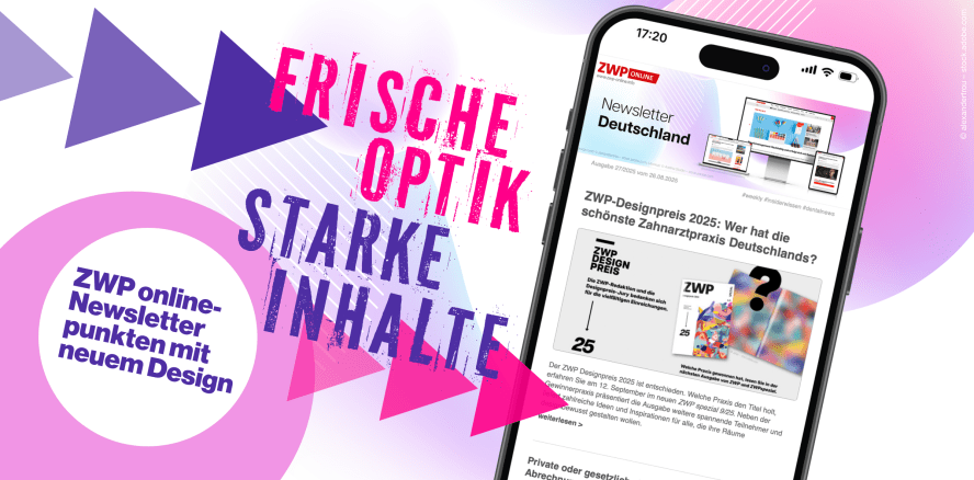 Frisches Design für unsere ZWP online-Newsletter
