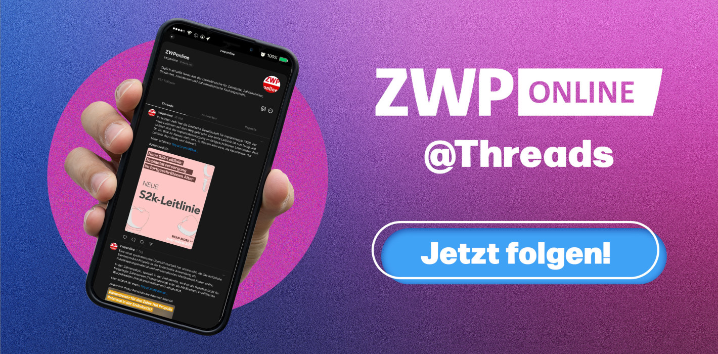 ZWP online@Threads – Exklusive Insights aus der Dentalwelt!
