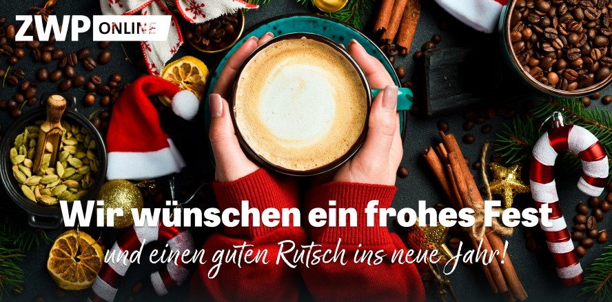ZWP online wünscht besinnliche Weihnachtsfeiertage und einen guten Jahresstart