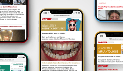 Fachlich up to date: Spezialisten-Newsletter Cosmetic Dentistry