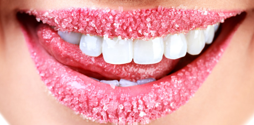 Der Mund kann kalorienarmen Zucker von hohem unterscheiden