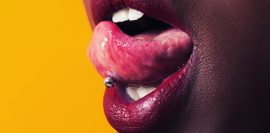 Zungen- und Lippenpiercings können Zahnfleisch schädigen