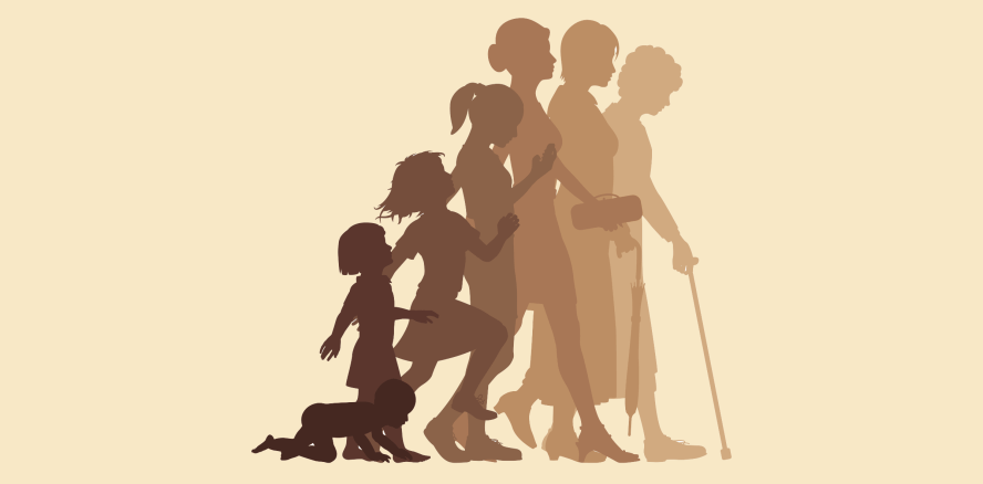 Breaking News: Wir altern in zwei zentralen Schüben