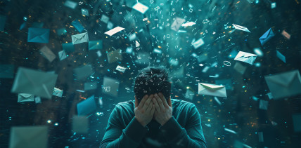 Zwischen 50 und 100 E-Mails pro Tag: So voll ist der berufliche Posteingang