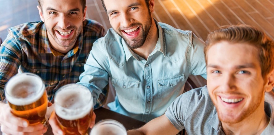 Bier macht glücklich