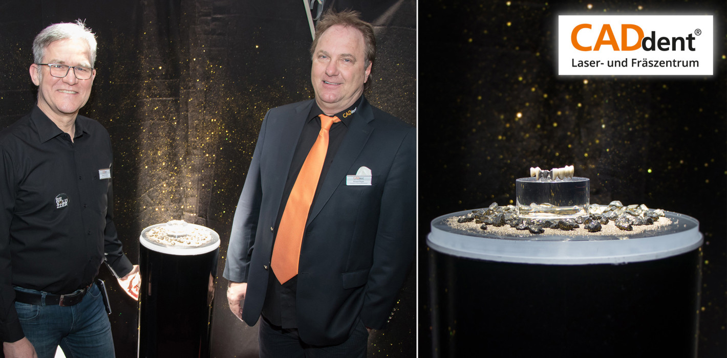 CADdent stellt die Revolution LaserMelting GOLD vor