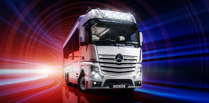 Luxus-Lifestyle im Concorde-Caravan