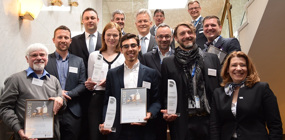 Gewinner der Celtra Campus Challenge 2016 auf der lDS geehrt