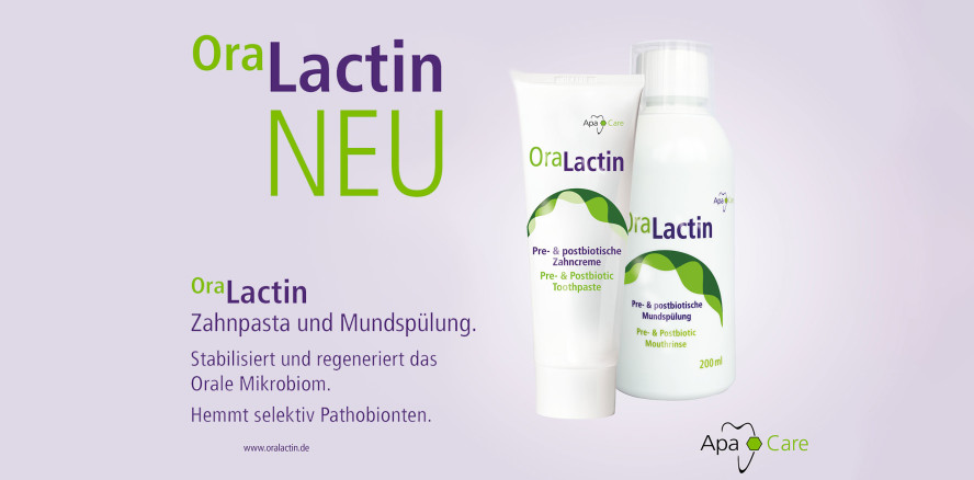 Fördern statt Abtöten: Gesunde Mundflora mit OraLactin