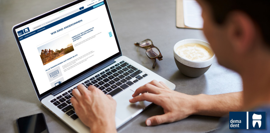 Dentalfachhändler mit neuem digitalen Aushängeschild
