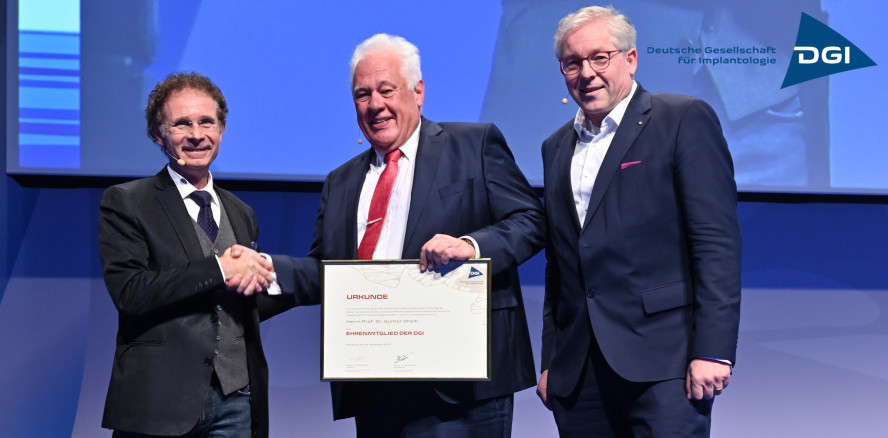 Prof. Dr. Günter Dhom ist Ehrenmitglied der DGI