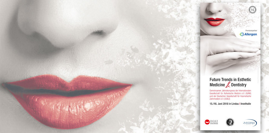 Cosmetic Dentistry – State of the Art am 15./16. Juni 2018 in Lindau