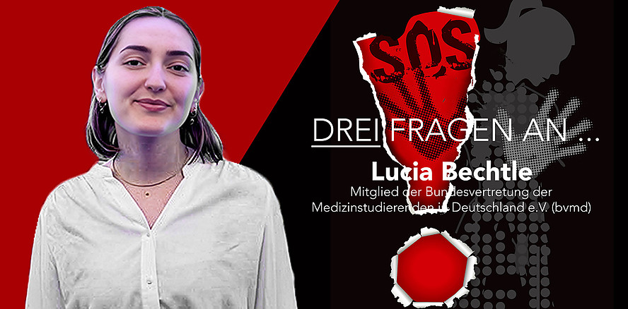 Drei Fragen an  Lucia Bechtle zum Thema Machtmissbrauch in der Medizin