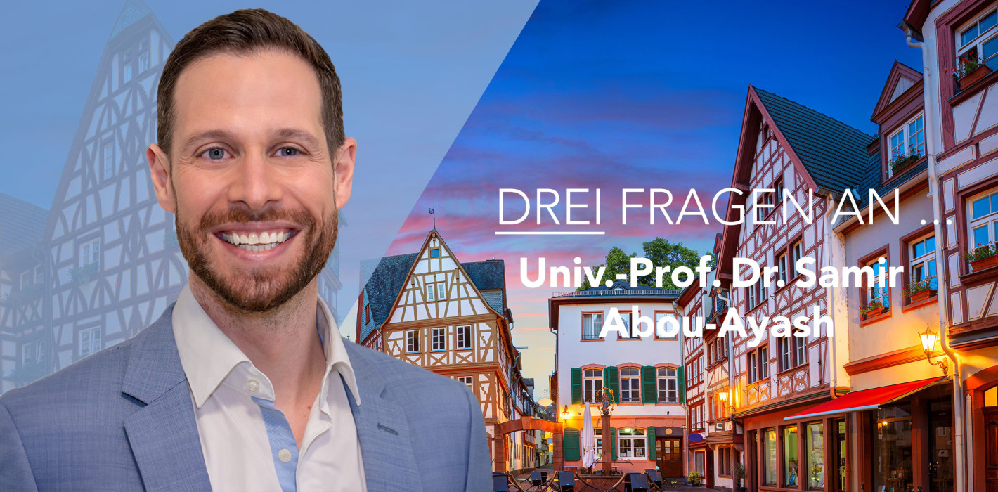 Drei Fragen an Univ.-Prof. Dr. Samir Abou-Ayash