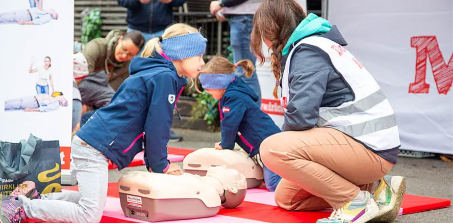 Tag der Wiederbelebung am 18. Oktober 2025 in der Grazer Innenstadt