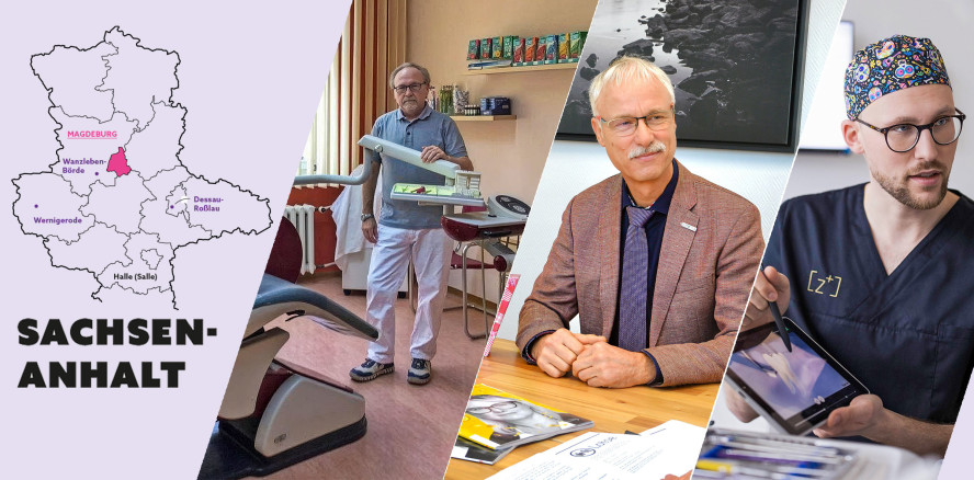 Zahnärztliches Agieren: Ein Bundesland, drei Perspektiven