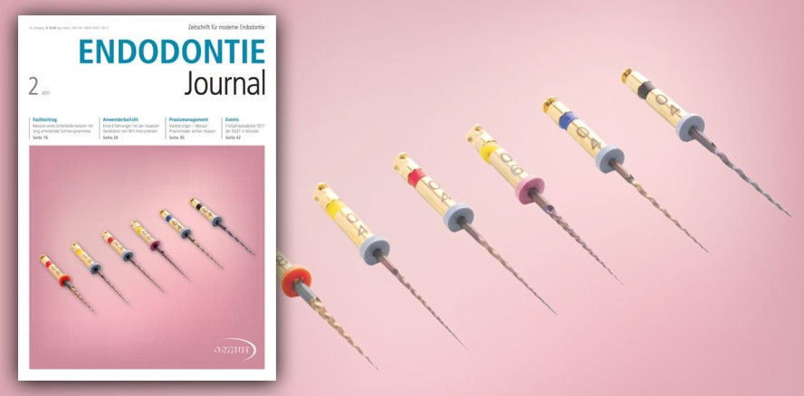 Aktuelle Ausgabe des Endodontie Journals ab sofort online