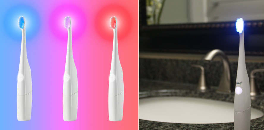 Es werde Licht: Leuchtende Zahnbürste rückt Bakterien zuleibe