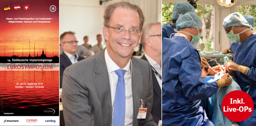 Heute ab 14 Uhr: 3 Live-OPs im Rahmen des EUROSYMPOSIUM