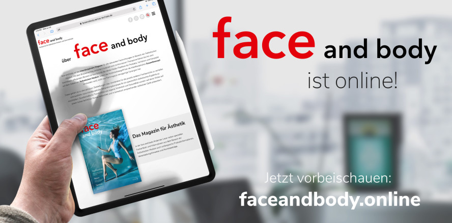 faceandbody.online: Fachmagazin jetzt mit eigener Website