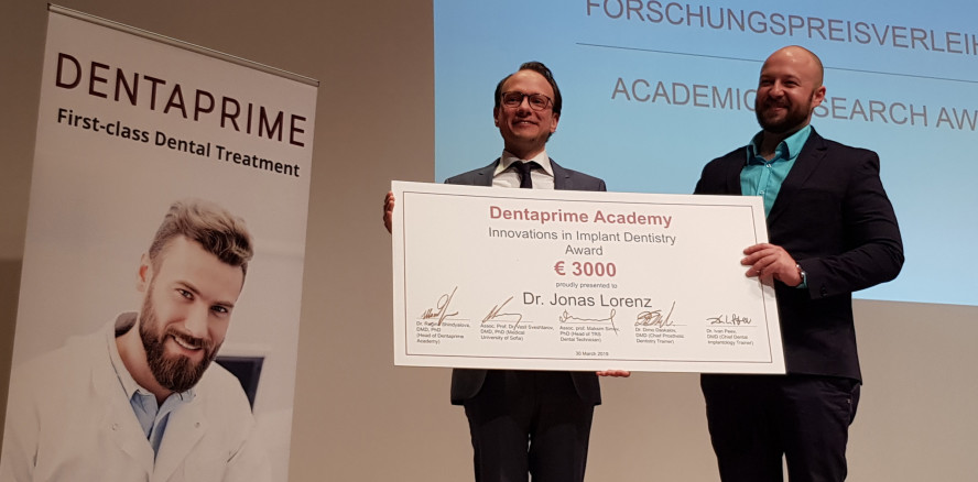 Forschungspreis Zahnmedizin 2019: Zirkonimplantate haben Biss